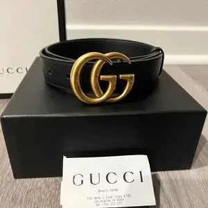 Gucci | Accessories | Gucci 54 Mens Belt 180b | Poshmark display picture 2